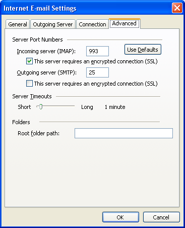 Configure your mail server